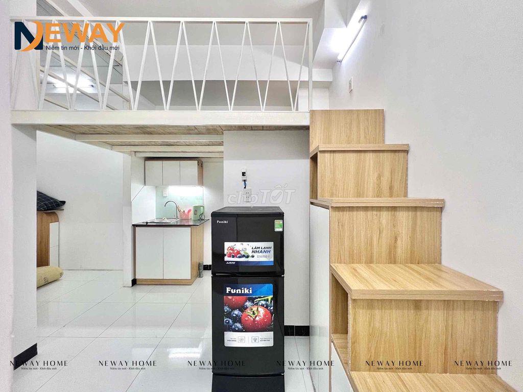 CĂN HỘ SINH VIÊN DUBLEX FULL NỘI THẤT GẦN VLU - IUH - HVU -CV LÀNG HOA
