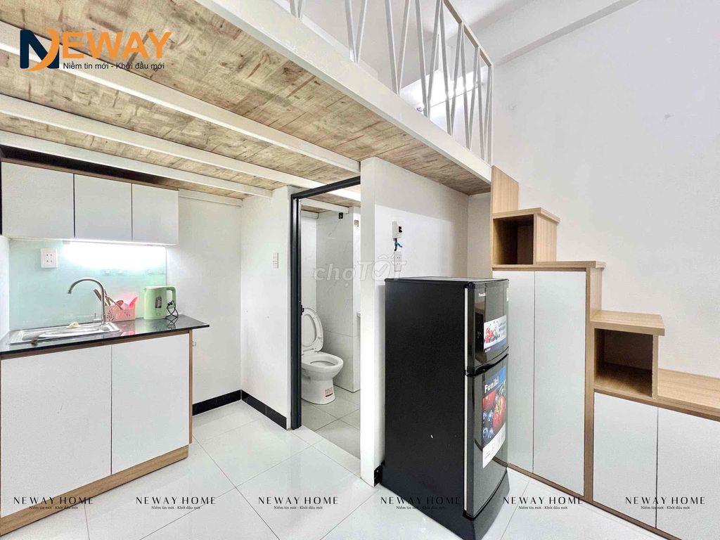 CĂN HỘ SINH VIÊN DUBLEX FULL NỘI THẤT GẦN VLU - IUH - HVU -CV LÀNG HOA