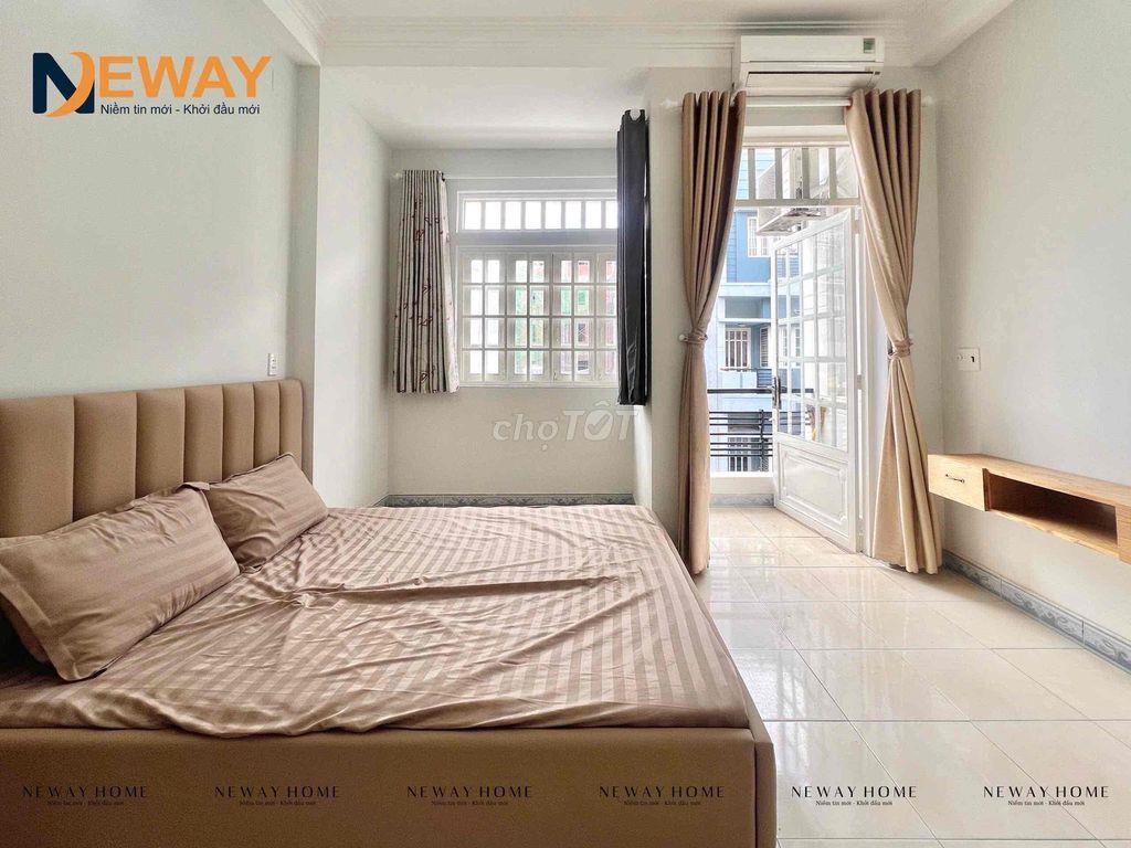PHÒNG TRỌ GIÁ RẺ FULL NỘI THẤT BAN CÔNG RỘNG GẦN CÔNG VIÊN LÀNG HOA