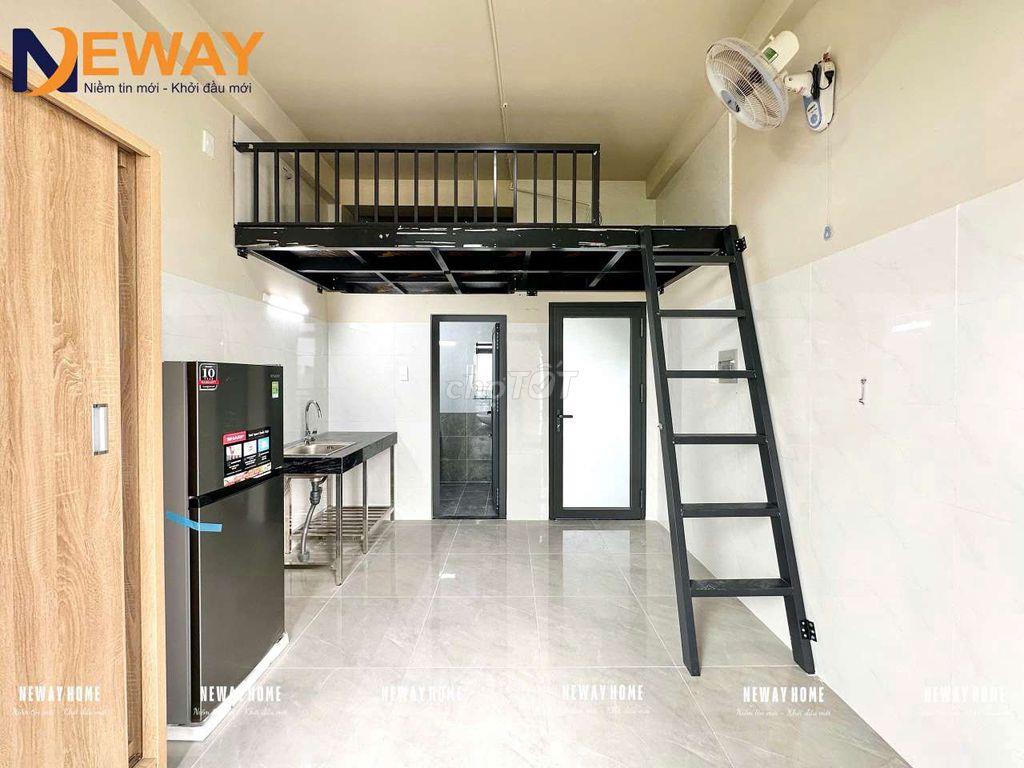 DUPLEX TIỆN QUA VLU - NTTU - VHU - IUH CÓ BAN CÔNG RỘNG FULL NỘI THẤT