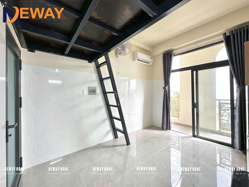 DUPLEX TIỆN QUA VLU - NTTU - VHU - IUH CÓ BAN CÔNG RỘNG FULL NỘI THẤT