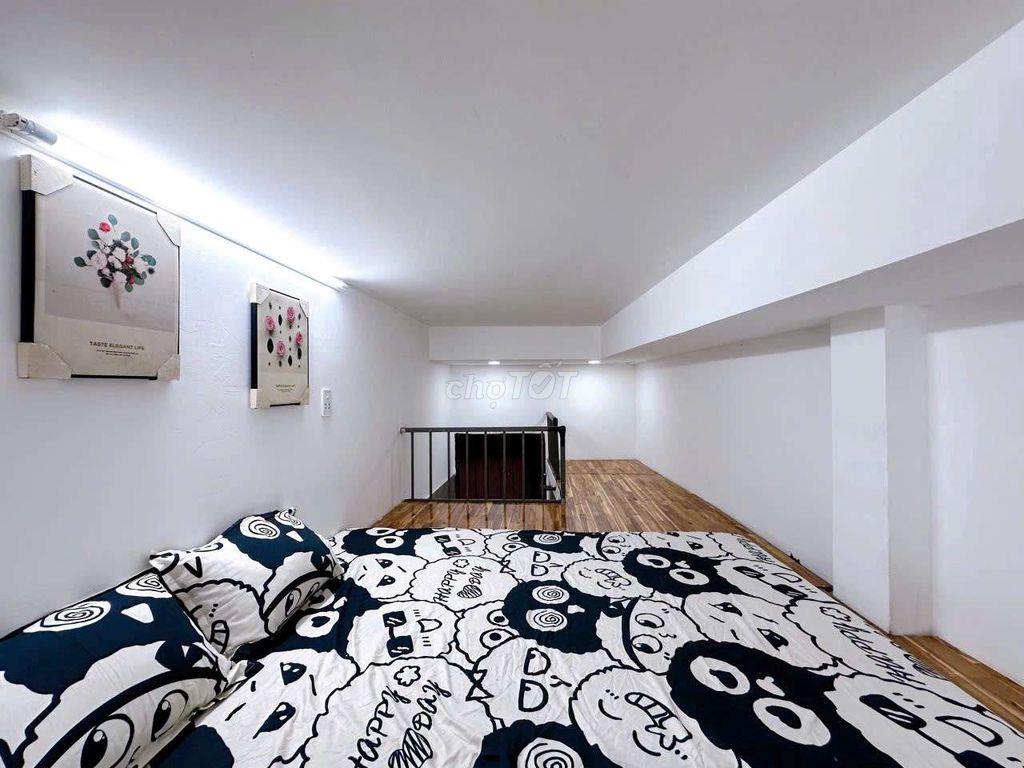 DUPLEX GẦN CHỢ XÓM MỚI - CHỢ THẠCH ĐÀ CÓ CỬA SỔ TRỜI FULL NỘI THẤT