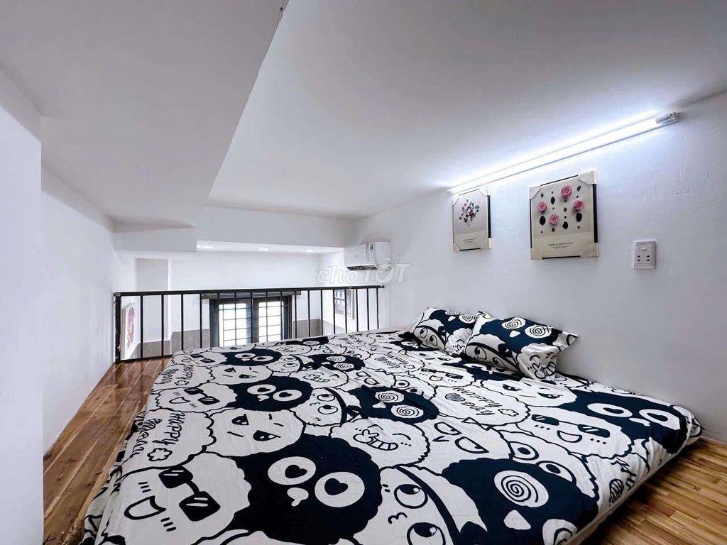 DUPLEX GẦN CHỢ XÓM MỚI - CHỢ THẠCH ĐÀ CÓ CỬA SỔ TRỜI FULL NỘI THẤT