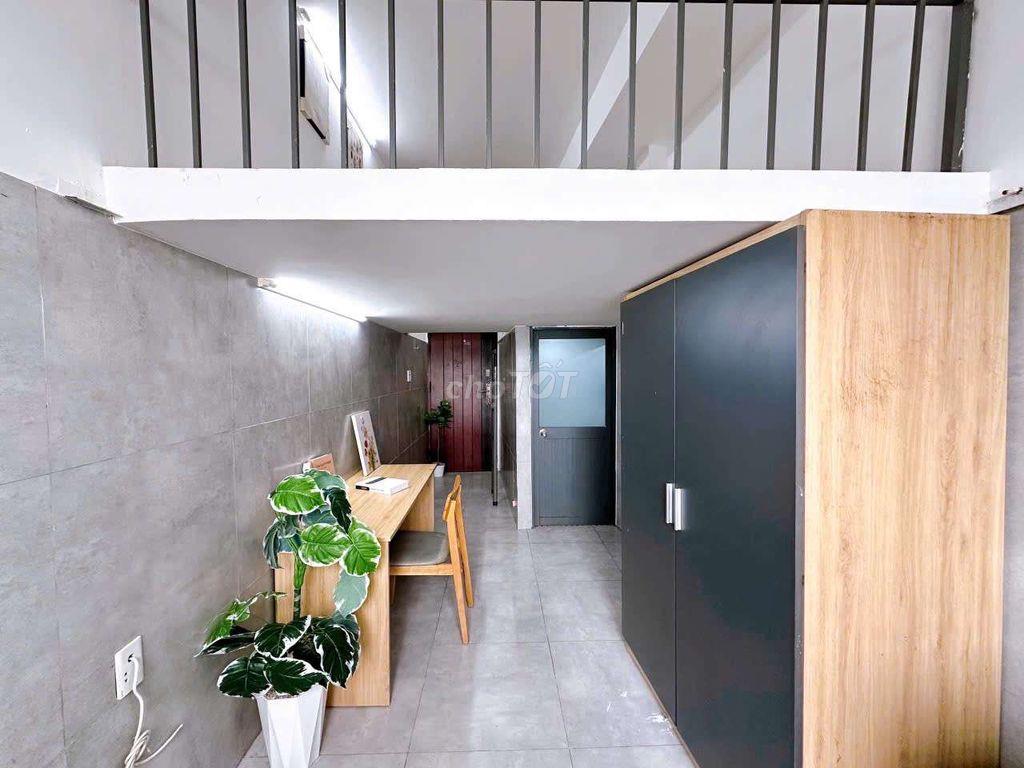 DUPLEX GẦN CHỢ XÓM MỚI - CHỢ THẠCH ĐÀ CÓ CỬA SỔ TRỜI FULL NỘI THẤT