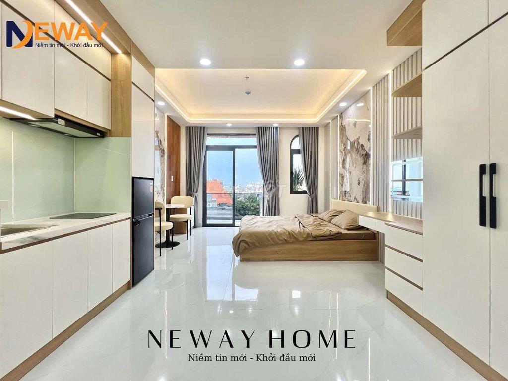 STUDIO NGAY EMART PHAN HUY ÍCH XÂY MỚI 100% CÓ BAN CÔNG FULL NỘI THẤT