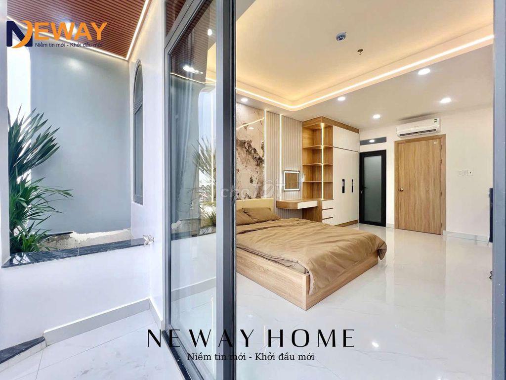 STUDIO NGAY EMART PHAN HUY ÍCH XÂY MỚI 100% CÓ BAN CÔNG FULL NỘI THẤT