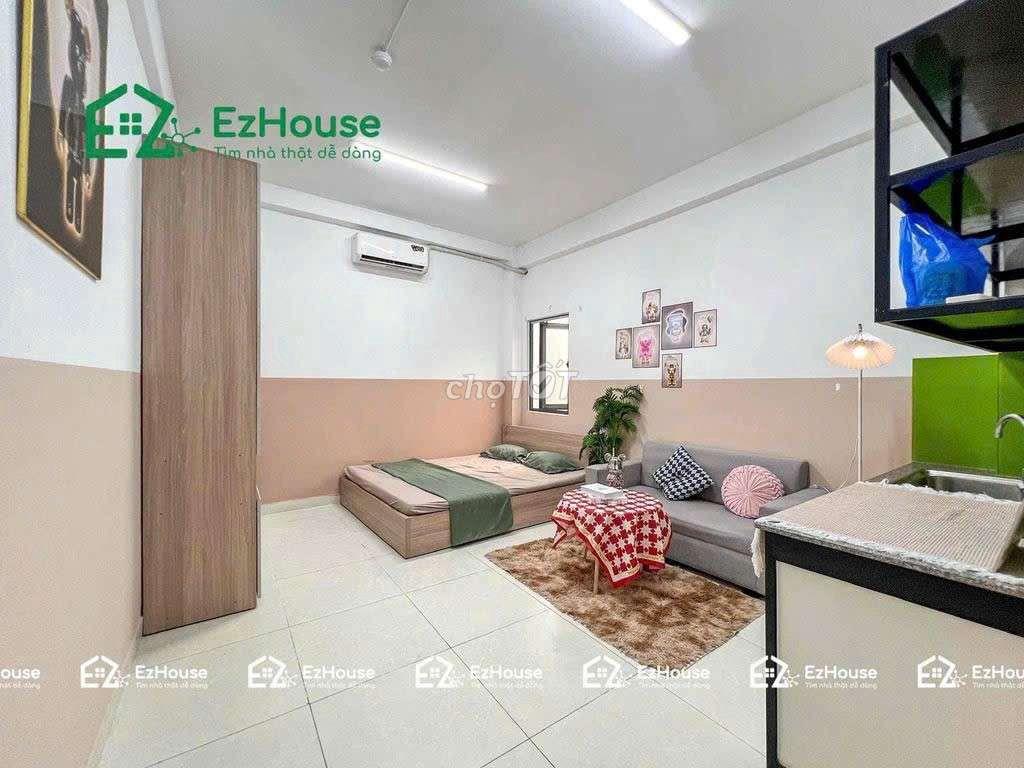 STUDIO ĐỐI DIỆN LOTTE MART GÒ VẤP CỬA SỔ GIẾNG TRỜI NHÀ XE RỘNG RÃI