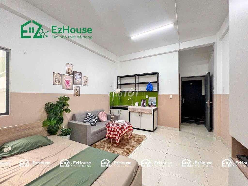 STUDIO ĐỐI DIỆN LOTTE MART GÒ VẤP CỬA SỔ GIẾNG TRỜI NHÀ XE RỘNG RÃI