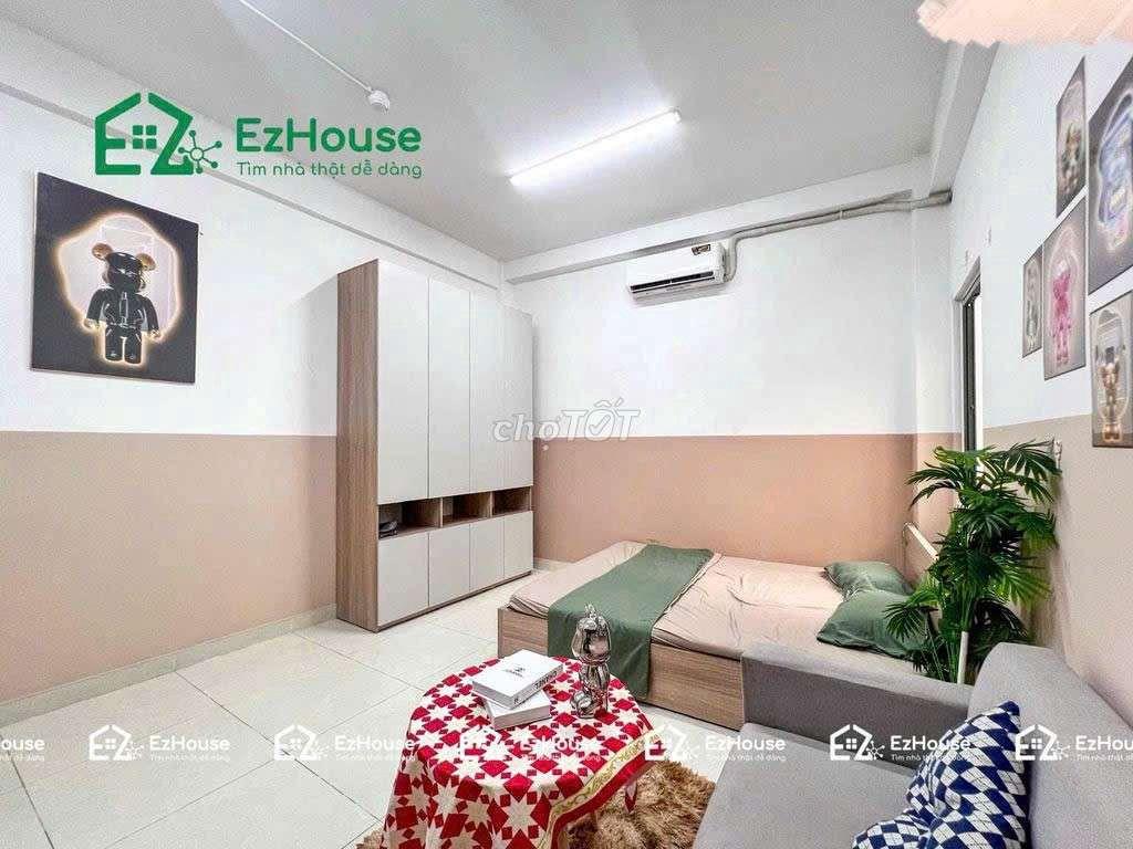 STUDIO ĐỐI DIỆN LOTTE MART GÒ VẤP CỬA SỔ GIẾNG TRỜI NHÀ XE RỘNG RÃI