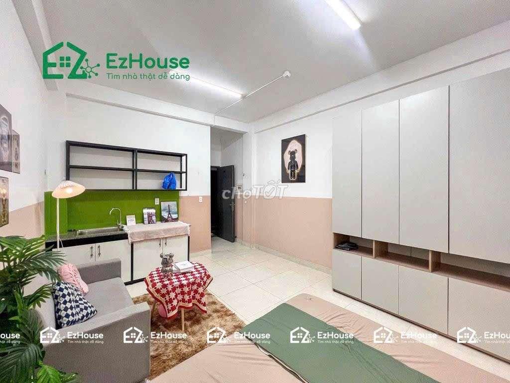 STUDIO ĐỐI DIỆN LOTTE MART GÒ VẤP CỬA SỔ GIẾNG TRỜI NHÀ XE RỘNG RÃI
