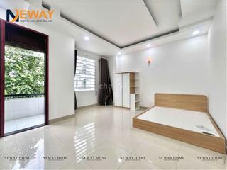 STUDIO BAN CÔNG SẴN FULL NỘI THẤT MỚI 100% CÓ MÁY GIẶT RIÊNG