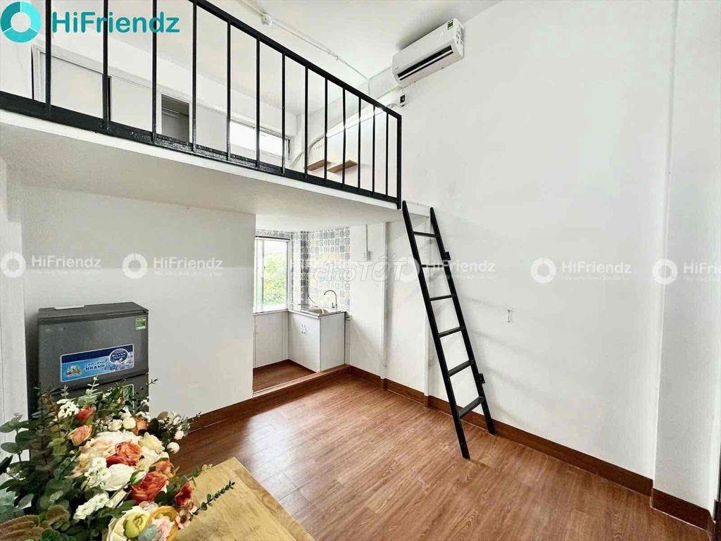 Phòng duplex cửa sổ trời gần đại học VLU