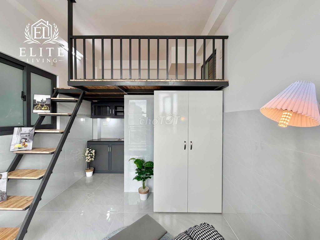 Phòng gác cao full nội thất ngay Nguyễn Thái Sơn