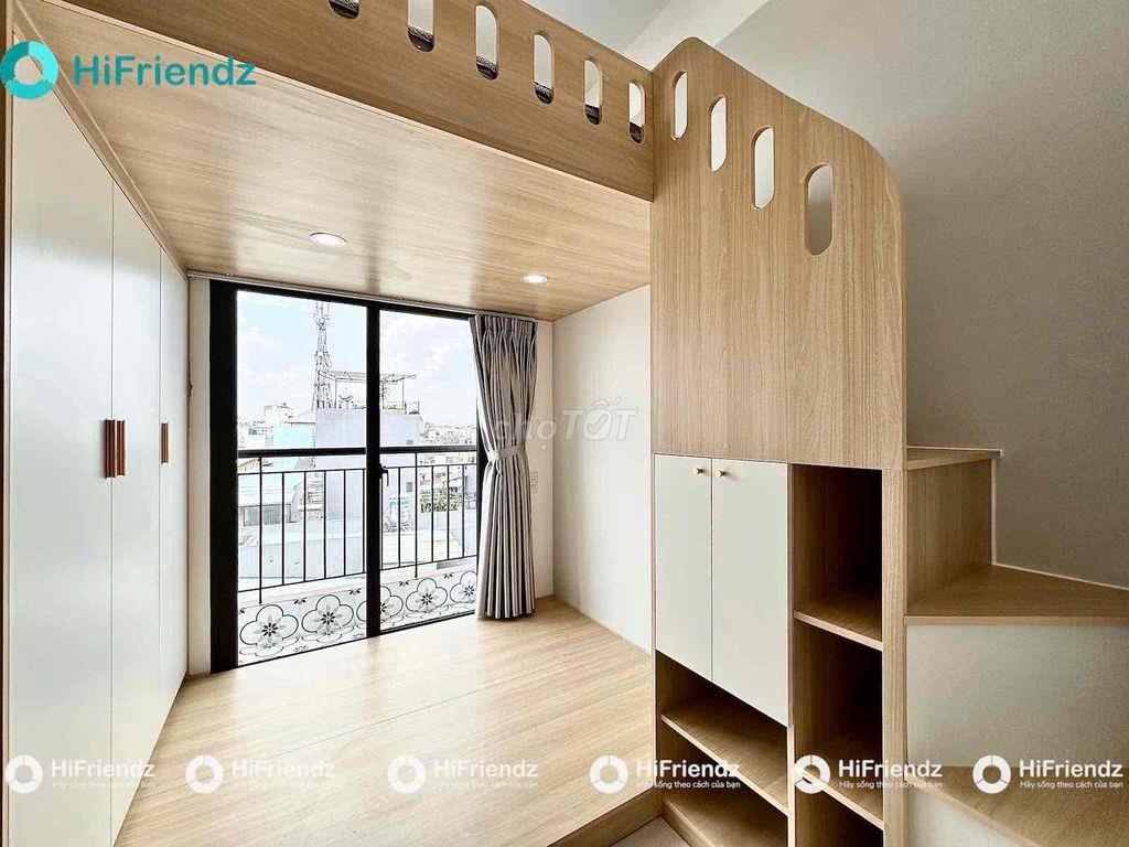 Duplex 2 không gian ngủ gần VLU , IUH , NTTU máy giặt riêng