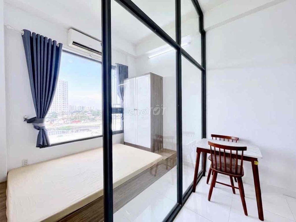 Cho thuê CHDV 1PN, tách bếp, cửa sổ trời, máy giặt riêng