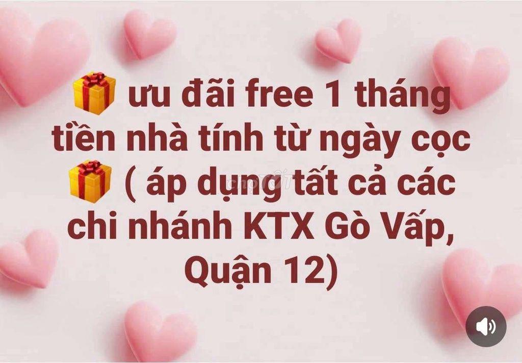 KÍ TÚC XÁ SINH VIÊN GÒ VẤP GIÁ RẺ
