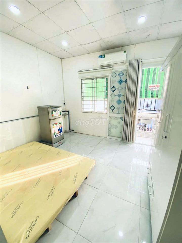phòng trọ full nội thất. đs 28, Gò Vấp - có ban công - studio chỉ 3tr5