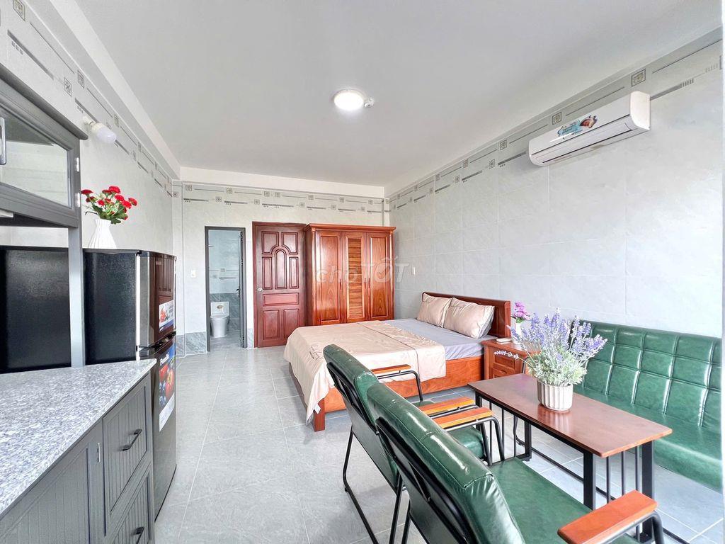 Căn hộ full nt. Phan Huy Ích, GV - Có ban công -  chỉ 4tr5/1 tháng