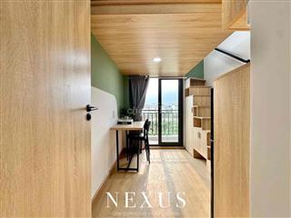 Duplex ban công full đầy đủ nội thất máy giặt riêng