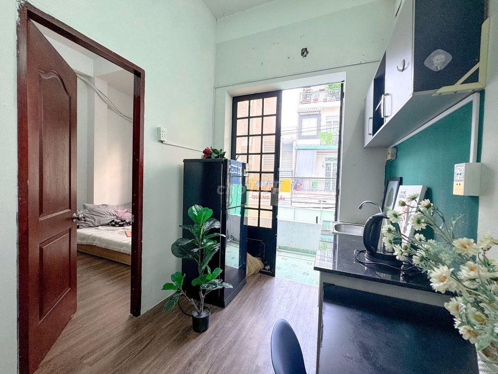 Căn hộ mini 2 phòng ngủ quận Tân Bình - có ban công - nội thất đầy đủ