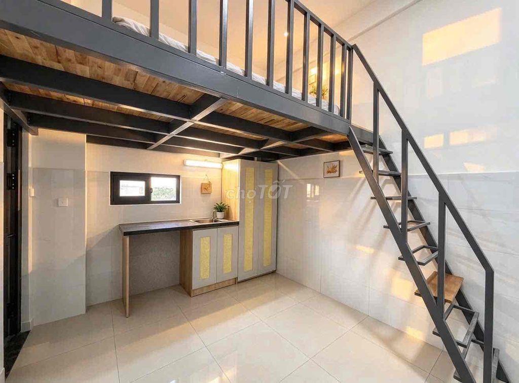 NHÀ MỚI XÂY 100% - Full nội thất - QUA VĂN LANG, IUH, NTTU 5p đi xe