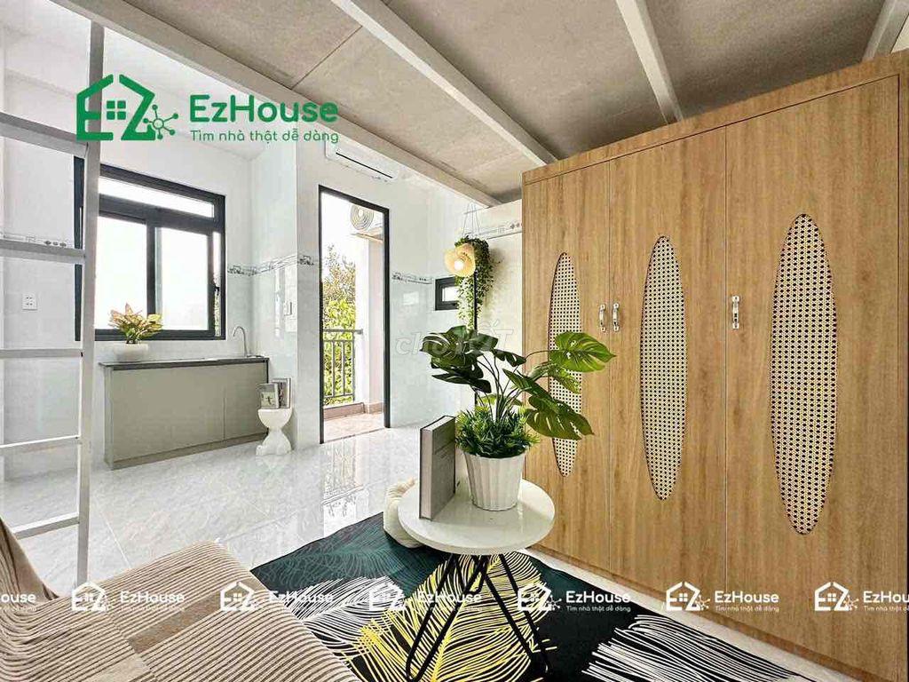 💥Duplex ban công siêu mát, có nhận xe điện,  mới xây full nội thất