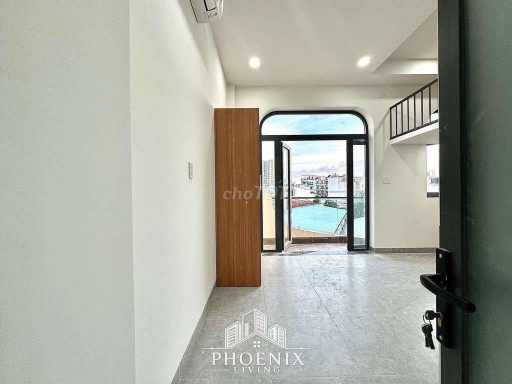 DUPLEX MỚI KHAI TRƯƠNG - FULL NỘI THẤT - GÁC CAO 2M - BAN CÔNG RIÊNH