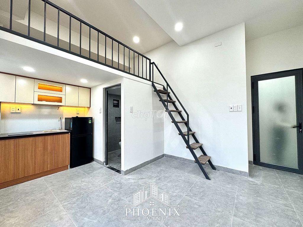 DUPLEX MỚI KHAI TRƯƠNG - FULL NỘI THẤT - GÁC CAO 2M - BAN CÔNG RIÊNH