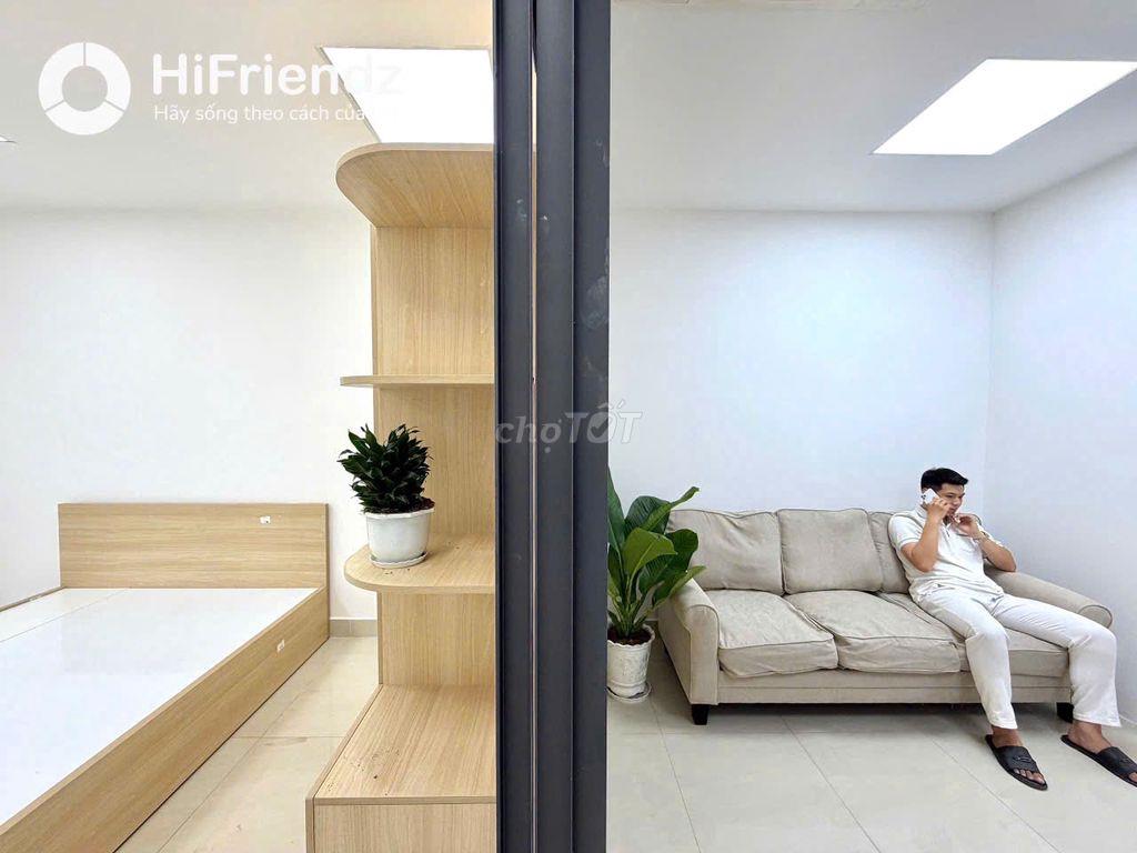 CĂN HỘ DỊCH VỤ 1PN TÁCH BẾP - TRẦN VĂN ĐANG, P.NHIÊU LỘC (Q3)