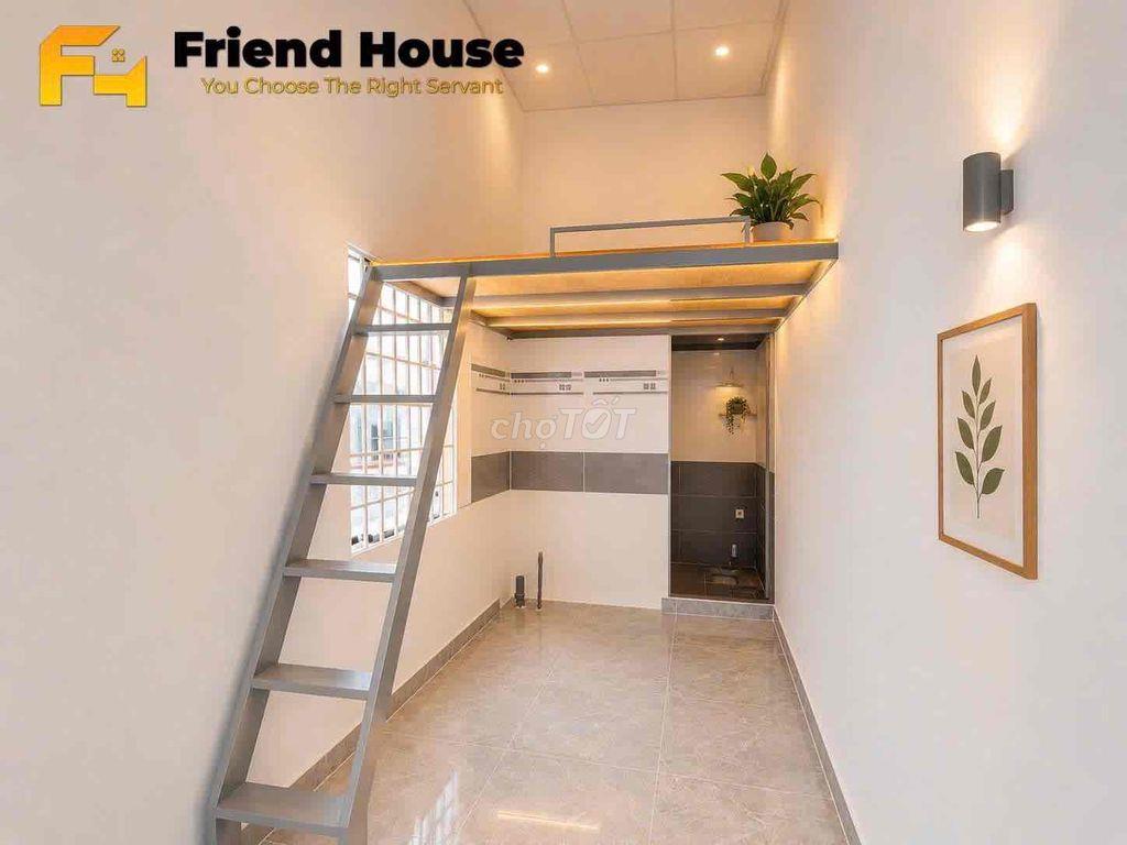 Phòng Duplex 24m2 Gác cao. 1m7 - Ngay CV Làng Hoa - 138 Lê Văn Thọ, GV