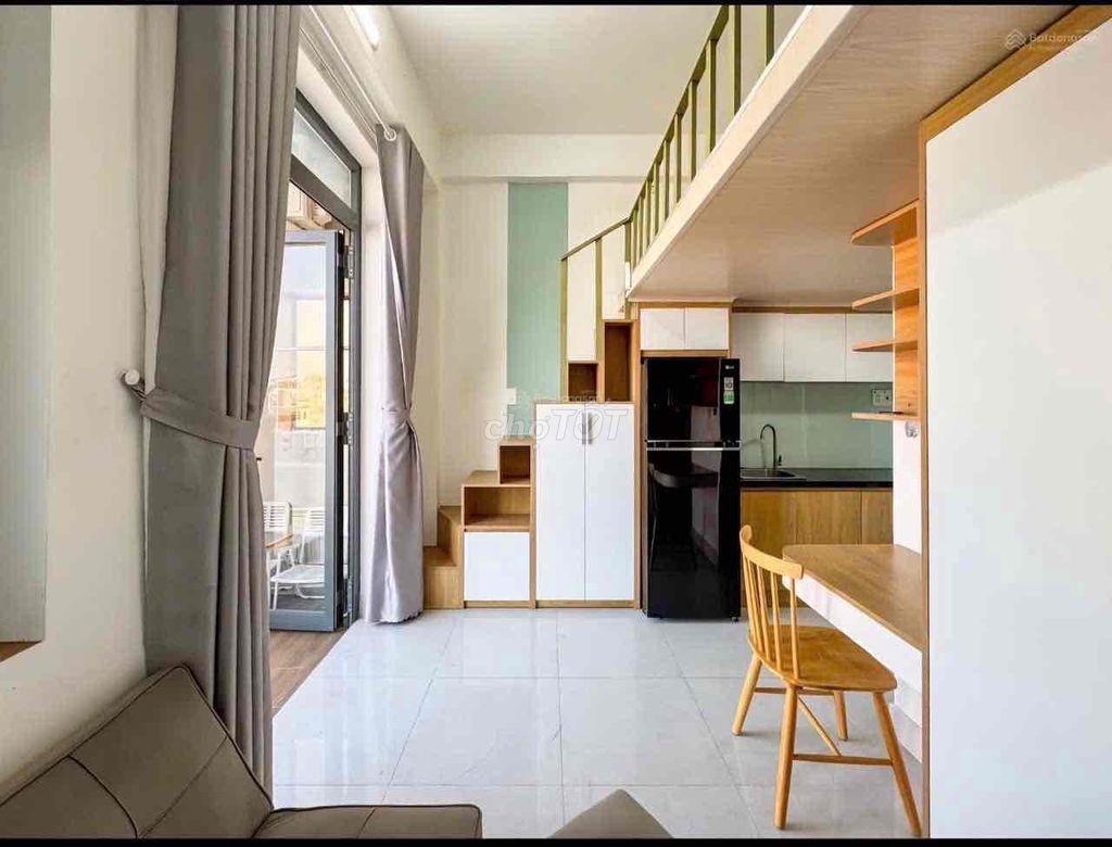 Khai Trương Căn Hộ Duplex Ban Công - Có Thang Máy Qua VLU 5p