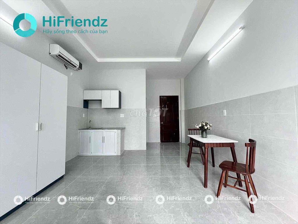 PHÒNG STUDIO BAN CÔNG MỚI XÂY RỘNG 30m2 GẦN CÔNG VIÊN LÀNG HOA GÒ VẤP