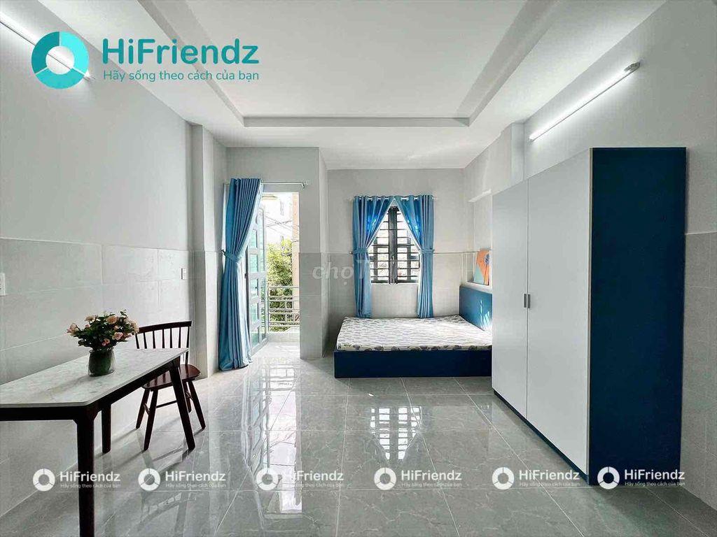 PHÒNG STUDIO BAN CÔNG MỚI XÂY RỘNG 30m2 GẦN CÔNG VIÊN LÀNG HOA GÒ VẤP