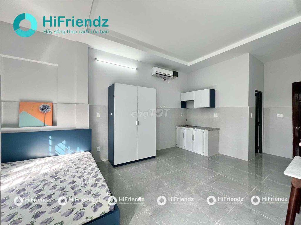 PHÒNG STUDIO BAN CÔNG MỚI XÂY RỘNG 30m2 GẦN CÔNG VIÊN LÀNG HOA GÒ VẤP