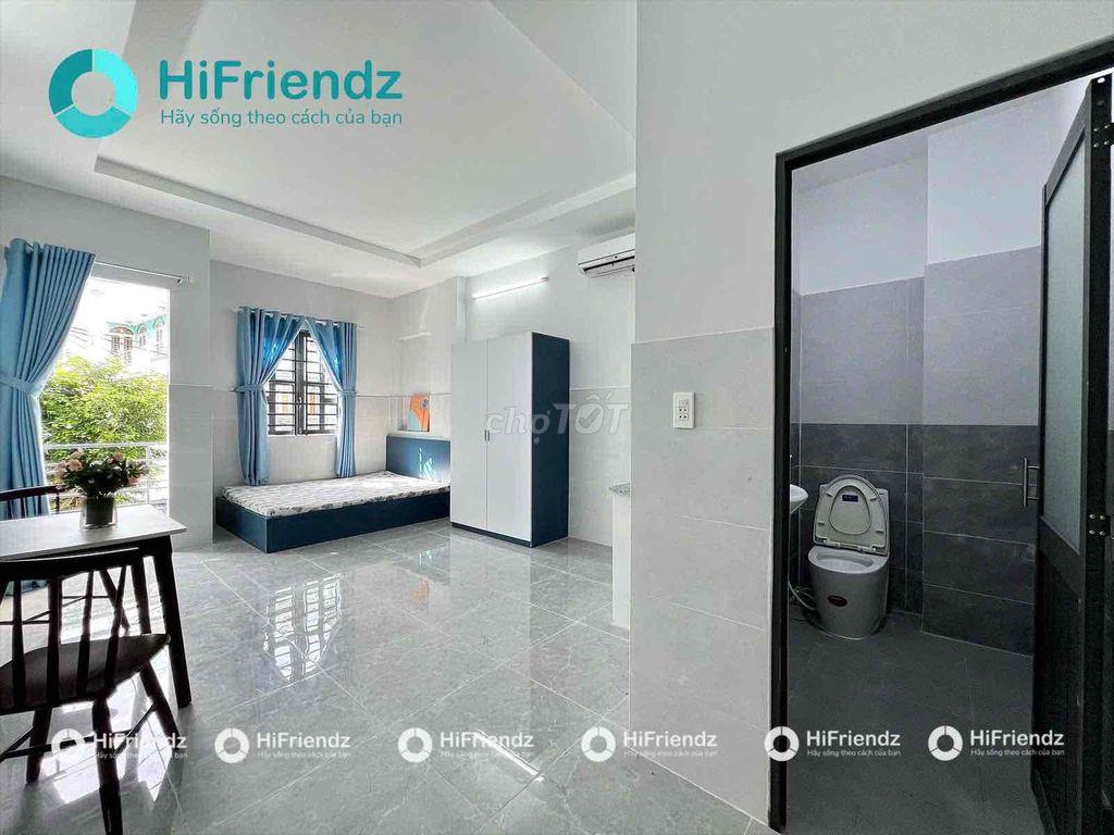 PHÒNG STUDIO BAN CÔNG MỚI XÂY RỘNG 30m2 GẦN CÔNG VIÊN LÀNG HOA GÒ VẤP