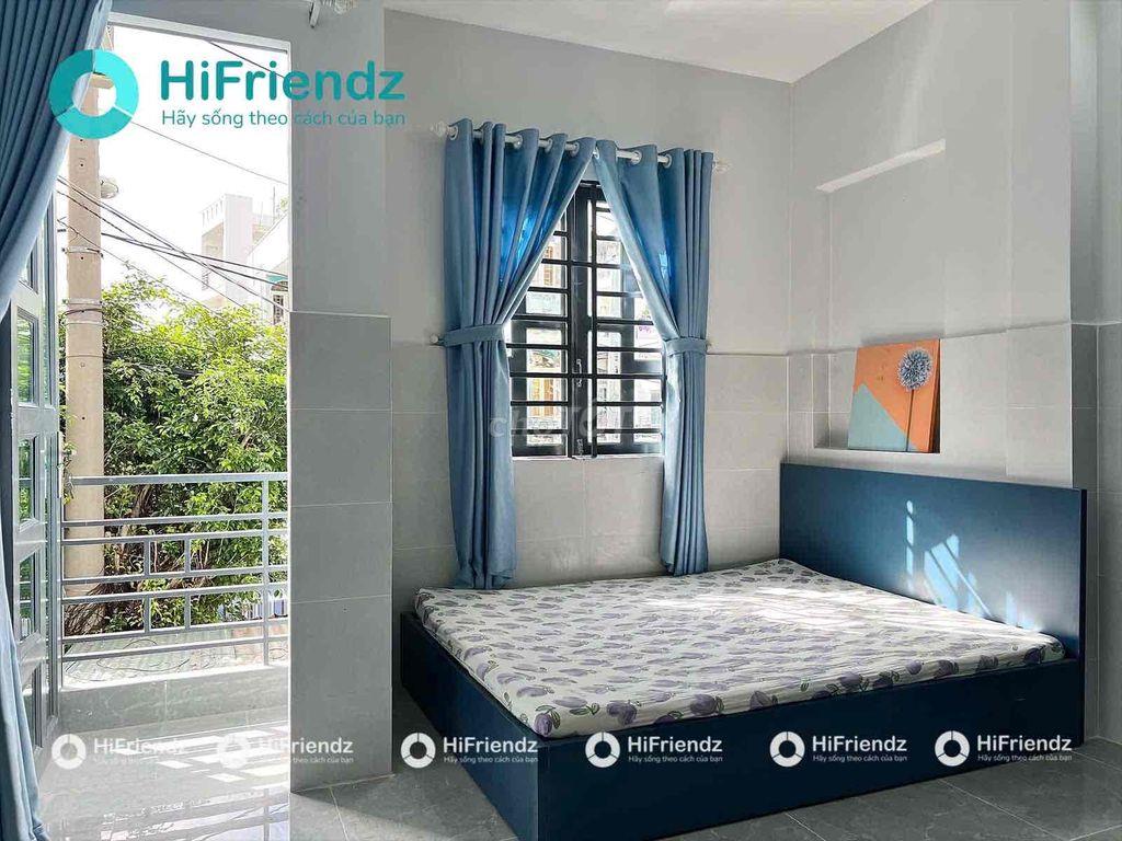 PHÒNG STUDIO BAN CÔNG MỚI XÂY RỘNG 30m2 GẦN CÔNG VIÊN LÀNG HOA GÒ VẤP