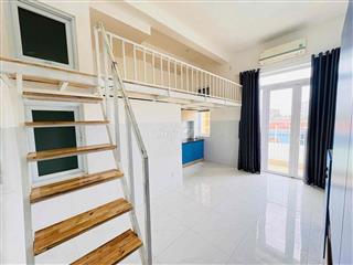 HỖ TRỢ 1TR - Duplex ban công full nội thất -35m2