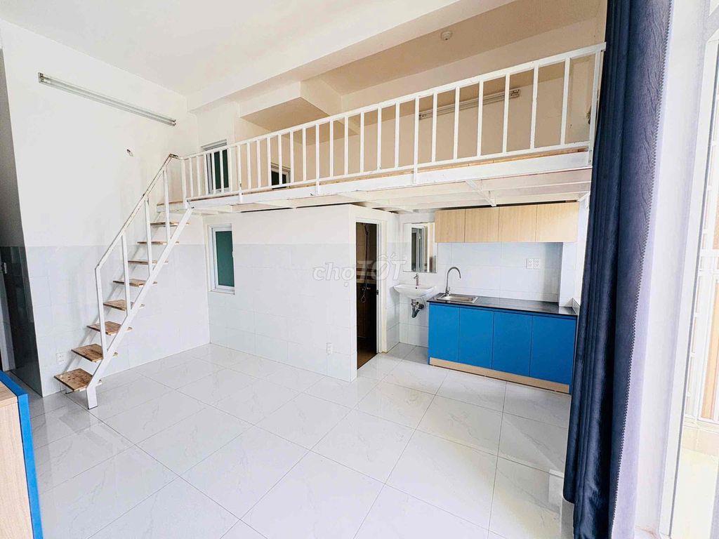 HỖ TRỢ 1TR - Duplex ban công full nội thất -35m2