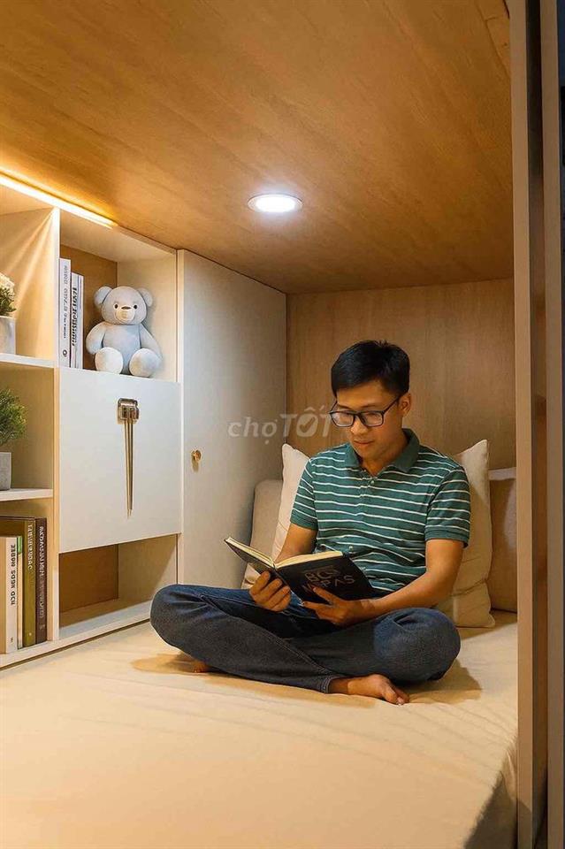 💝 KTX SLEEPBOX Nam 👦🏻 mới đẹp đủ tiện ích GẦN LOTTE MART ✨