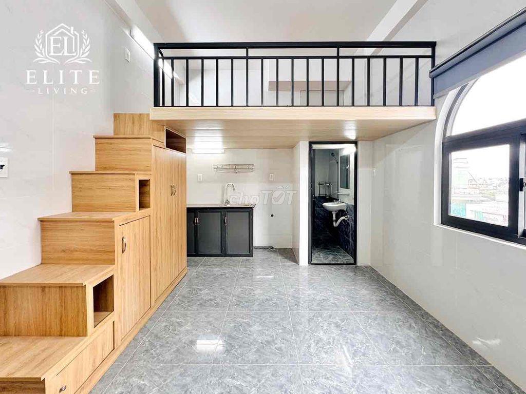 Cho thuê phòng có gác - đi bộ qua Đại Học Văn Lang chỉ 50m