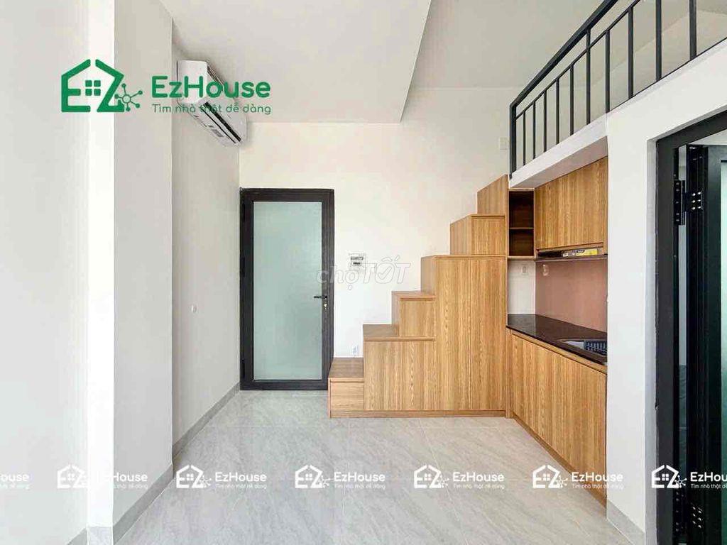 ⚡️CHỈ TÍNH TIỀN ĐIỆN⚡️Gác ban công-Mới xây-Full nội thất-Có thang máy