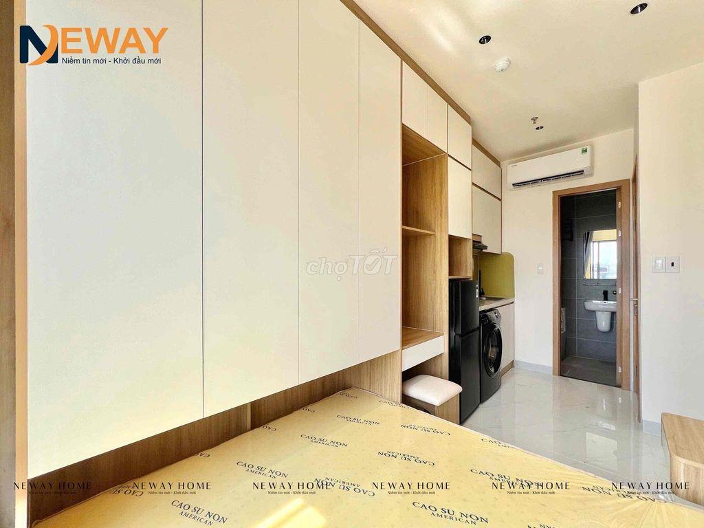 PHÒNG STUDIO FULL NỘI THẤT – MÁY GIẶT RIÊNG – CỬA SỔ LỚN THOÁNG MÁ