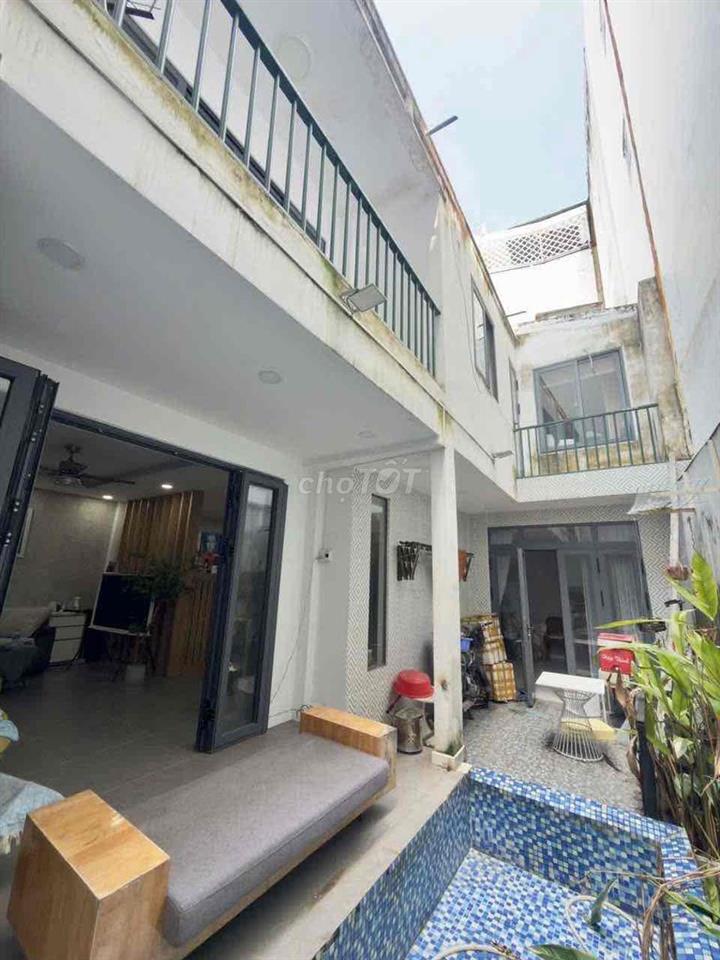 villa mini 100m2 , mặt tiền thụt