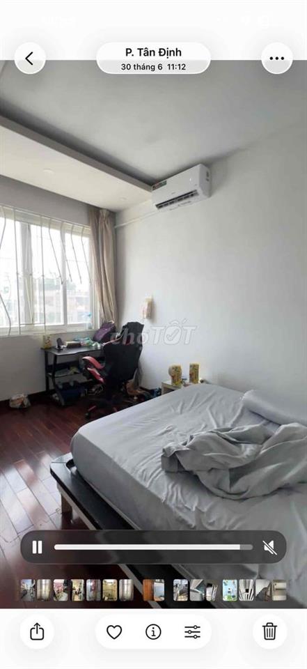 Cho Thuê Căn Hộ 1PN - 1P khách tách bếp siêu rộng Full nội thất
