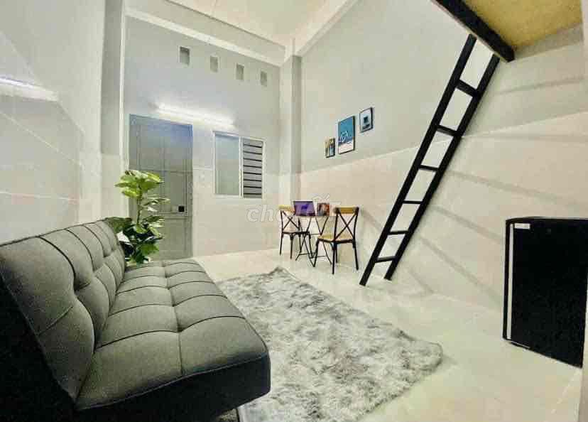 Cho thuê Phòng Trọ Mới Gác Cao Full Nội Thất