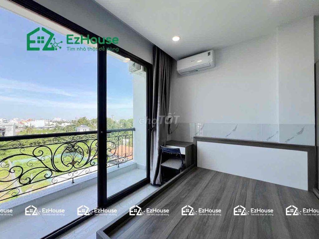 Studio ban công- rộng- thoáng- mới- full nt - free tiền nhà tháng đầu