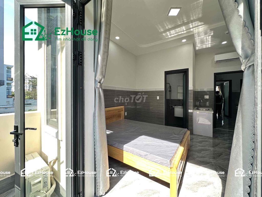 Studio ban công - mới xây - ở liền free tiền nhà tháng đầu