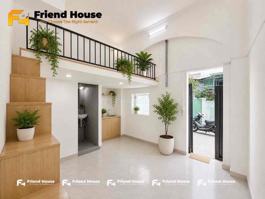 CHO THUÊ PHÒNG MỚI XÂY - GÁC CAO 2M
