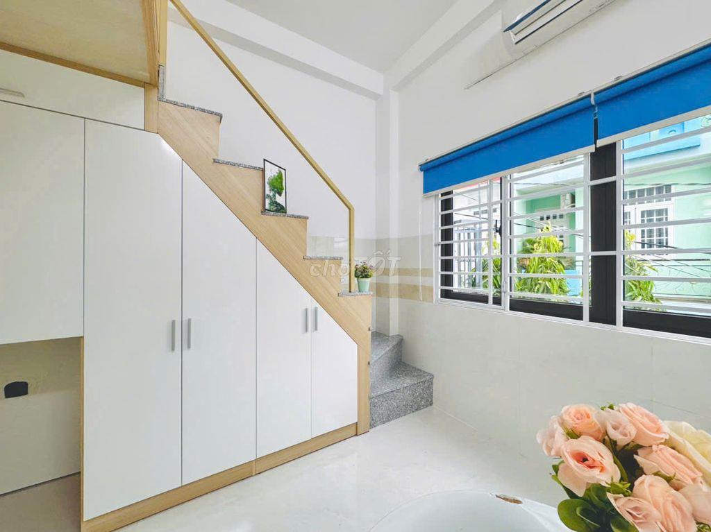 PHÒNG GÁC LỬNG - FULL NT - MỚI 100% - GẦN ĐH CÔNG NGHIỆP
