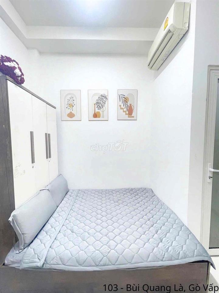 Trống Studio full nội thất giá siu mềm 3tr5 ở Bùi Quang Là, Gò vấp
